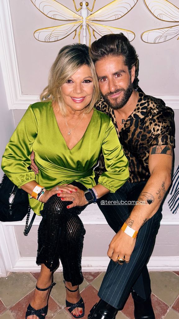 Pelayo Díaz y Terelu Campos