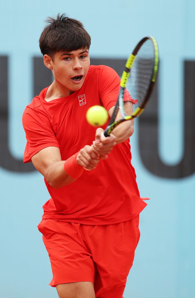Jaime Alcaraz gana el primer partido en el Mutua Madrid Open contra Poi Mas Tabuena