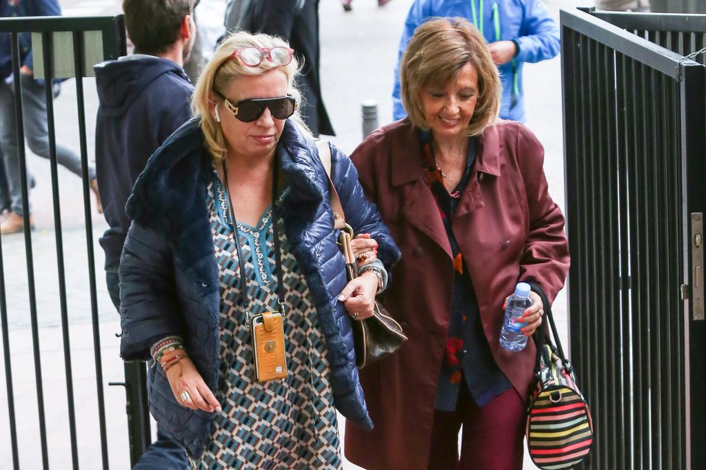 Carmen con su madre, María Teresa Campos