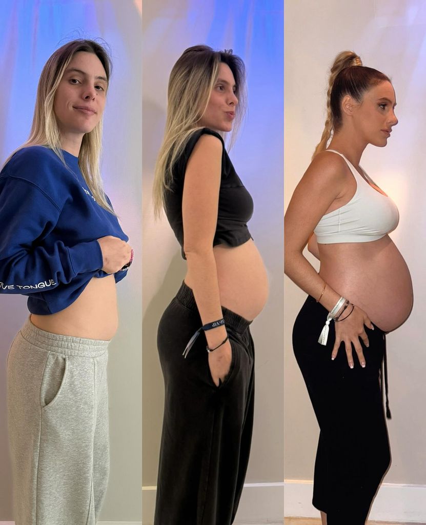 Lele Pons en sus diversas etapas del embarazo