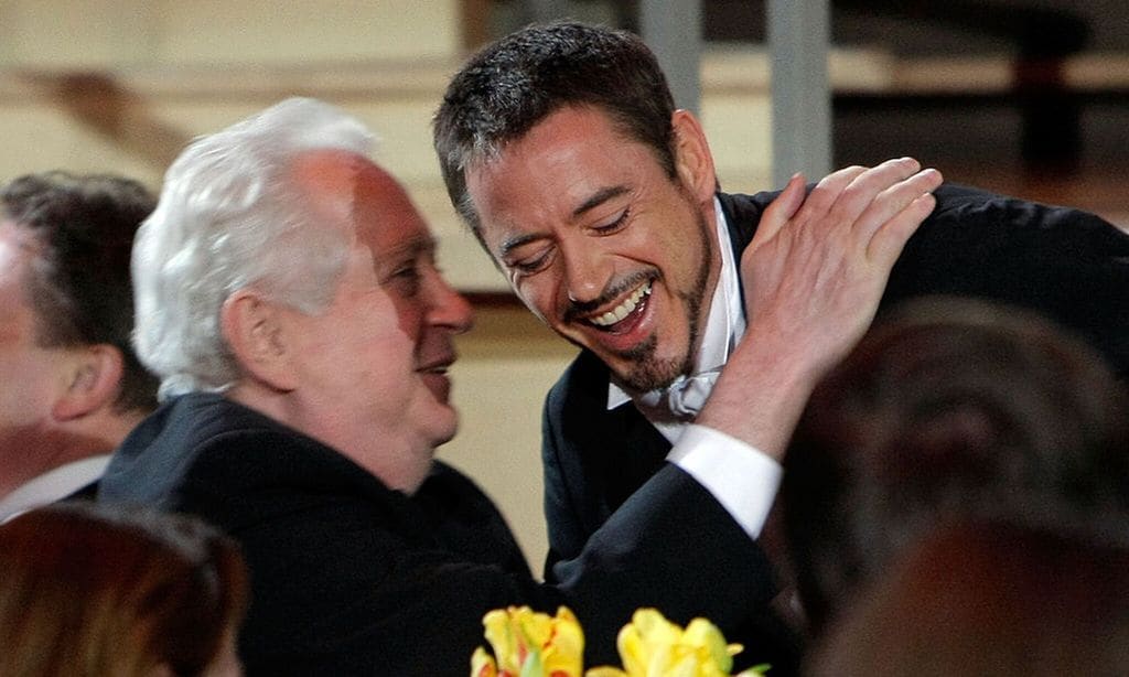 Robert Downey Jr. y su padre, Robert Downey Sr.