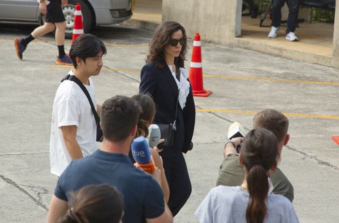 Rodolfo Sancho y Silvia Bronchalo coinciden en la segunda sesión del juicio contra su hijo Daniel