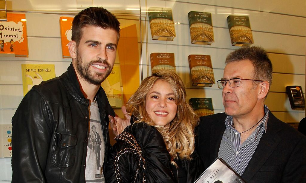 gerard piqu shakira y el padre de l