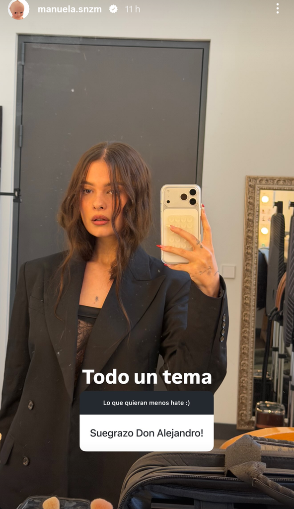 Manuela Sanz respondió algunas preguntas y comentarios de sus seguidores.