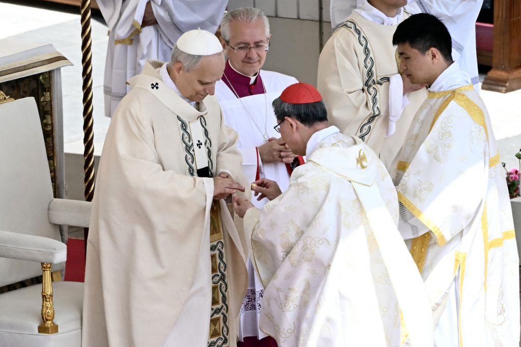Entronización Papa León XIV
