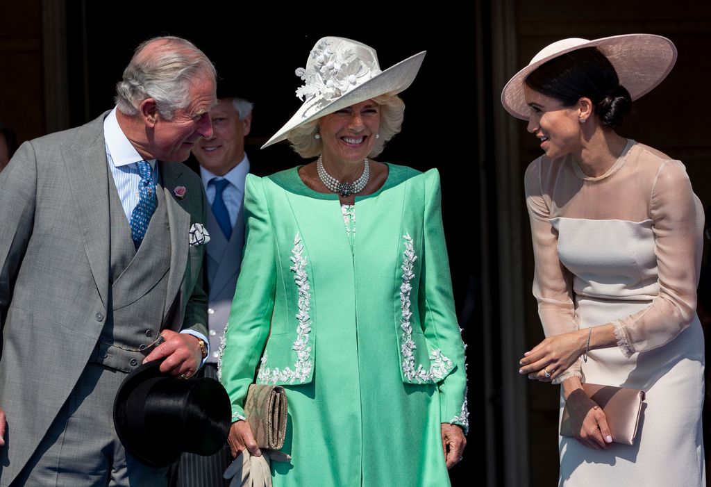 Uno de los pocos actos en los que Carlos y Camilla coincidieron con los duques de Sussex en 2018
