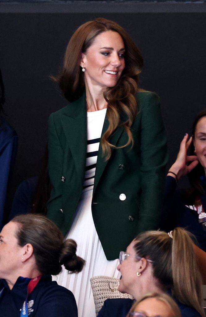 Kate Middleton reaparece con sus tres hijos y el príncipe Guillermo en Escocia para los Juegos de la Commonwealth 2026.