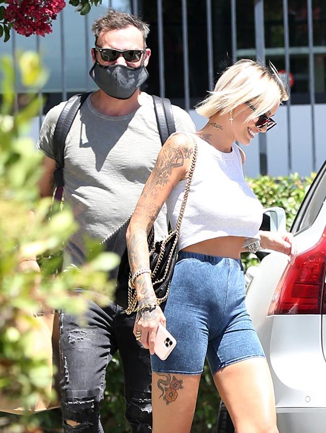 Brian Austin Green y Tina Louise