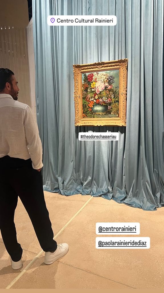 Miguel Ángel Silvestre ha visitado el Centro Cultural Ranieri.
