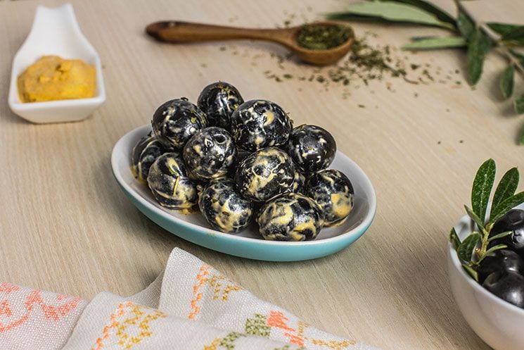 'Mejitunas' con aceitunas cacereña