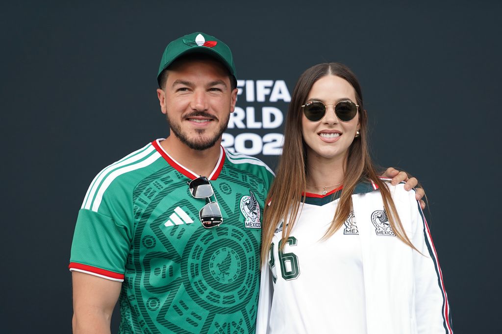 El gobernador Samuel Garcia y su esposa Mariana Rodriguez Cantu.