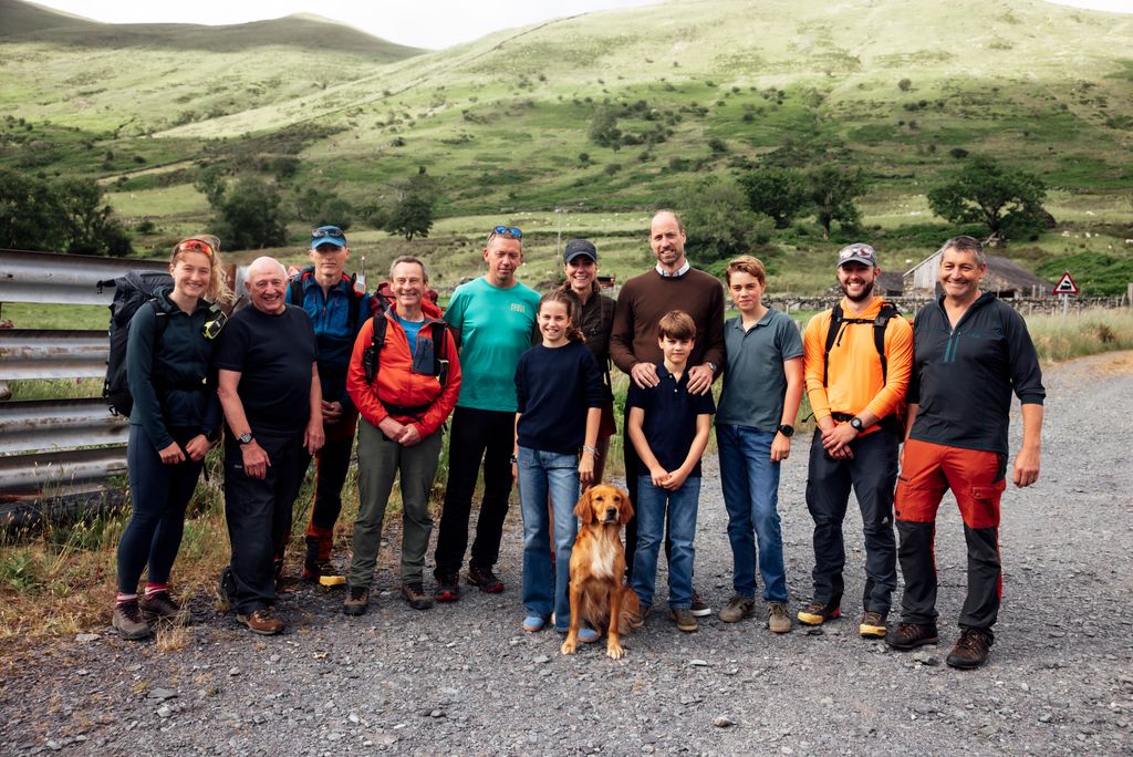 Kate Middleton rinde homenaje a los rescatistas de montaña con una foto inédita del día que completó el Desafío de las Tres Cumbres
