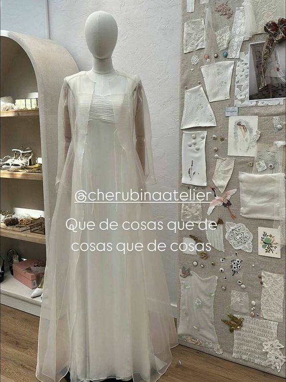 Patricia Cadaval vestido de novia