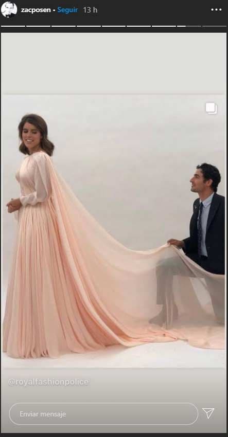 Eugenia de York y Zac Posen