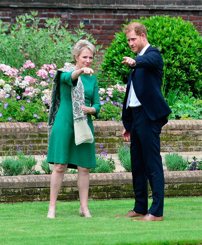 Príncipe Harry y Julia Samuel