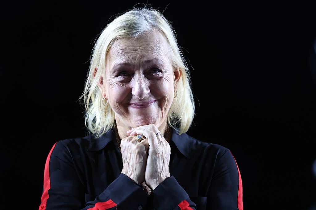 La ex número uno del tenis mundial Martina Navratilova 