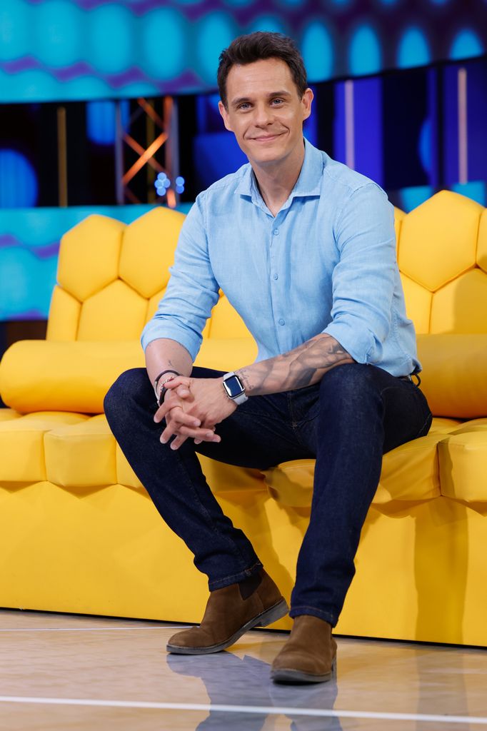 Christian Gálvez, durante la promoción de su programa 'Palabras' en 2023