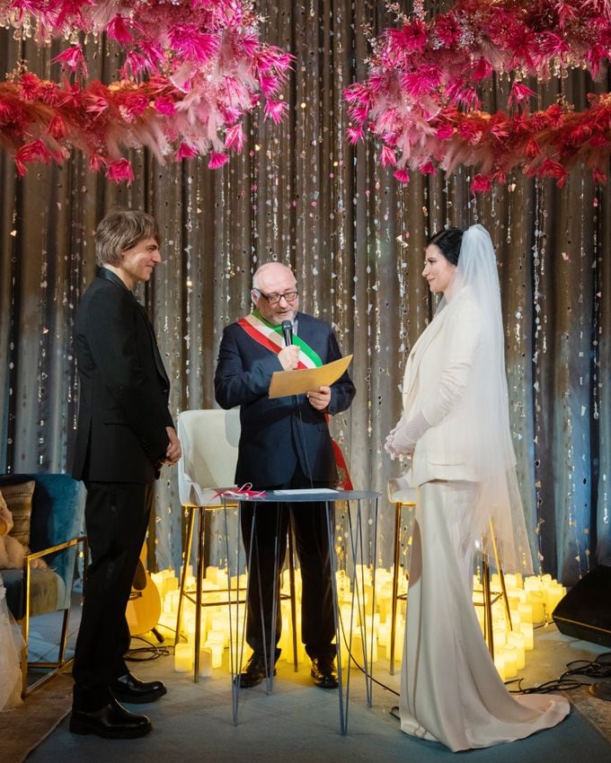 La boda de Laura Pausini y Paolo Carta