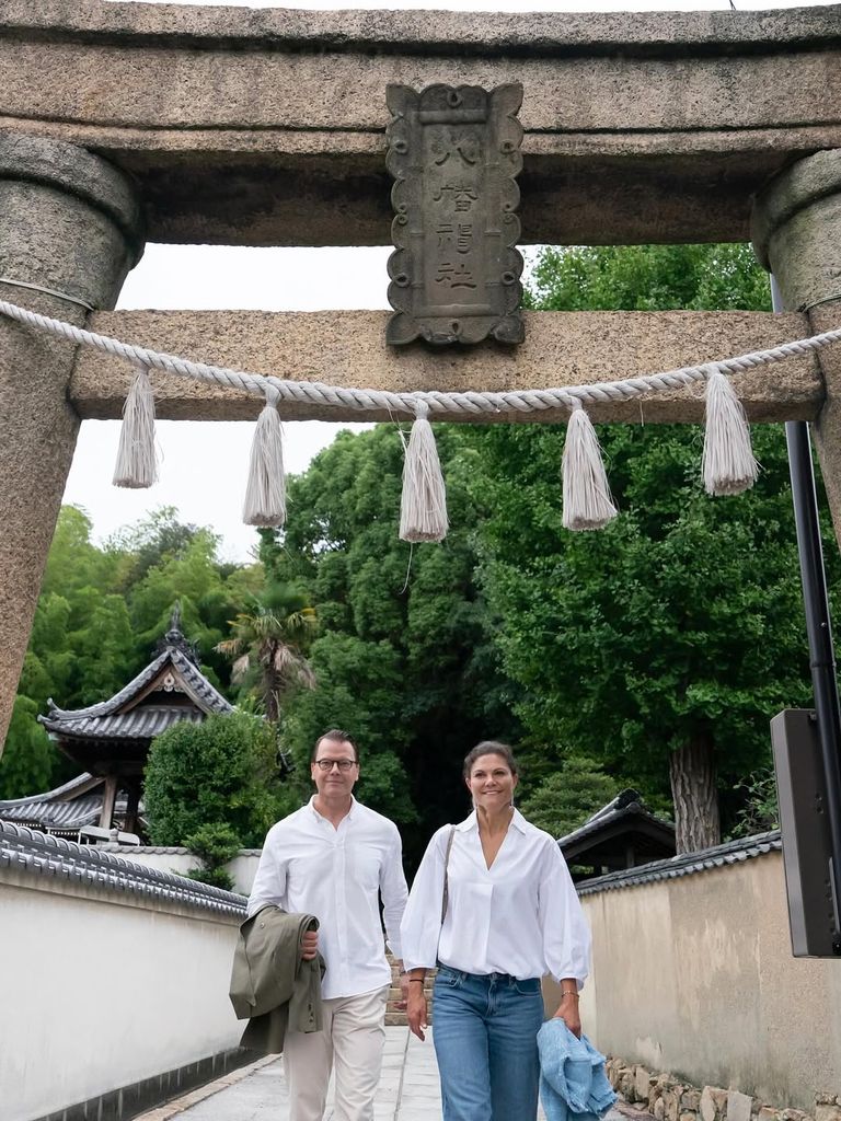 Victoria y Daniel de Suecia de viaje oficial por Japón