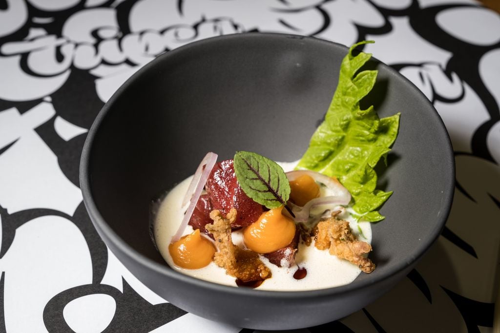 Ceviche de atún de Tripea