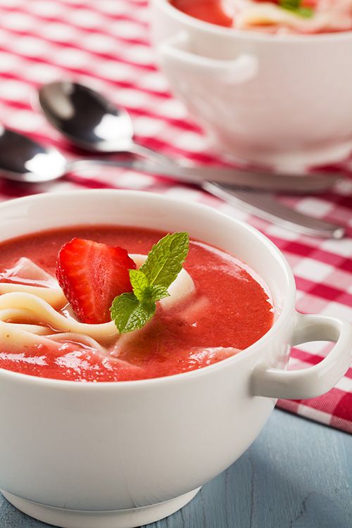 salmorejo de fresa