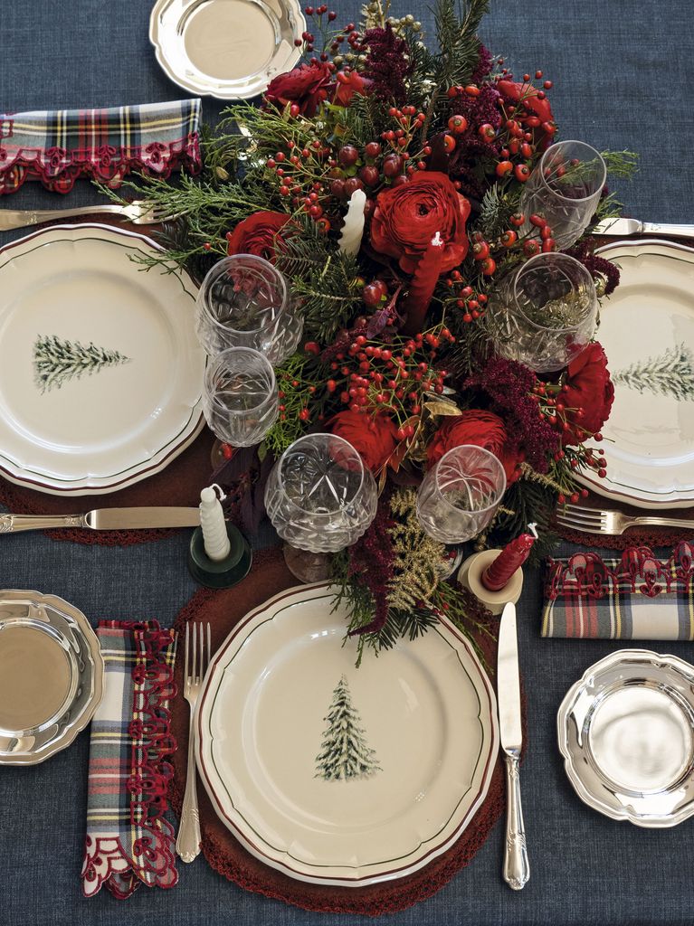 Mesa de boda decoración 