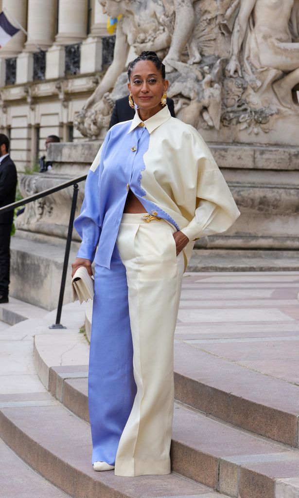 schiaparelli outside arrivals paris fashion week haute couture fall winter 2023 2024