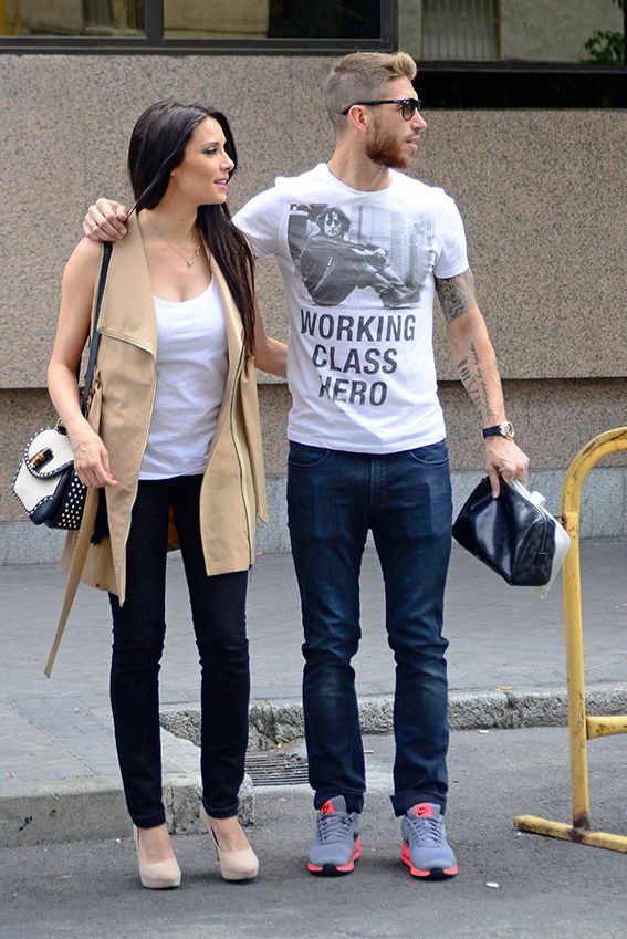 Pilar Rubio y Sergio Ramos