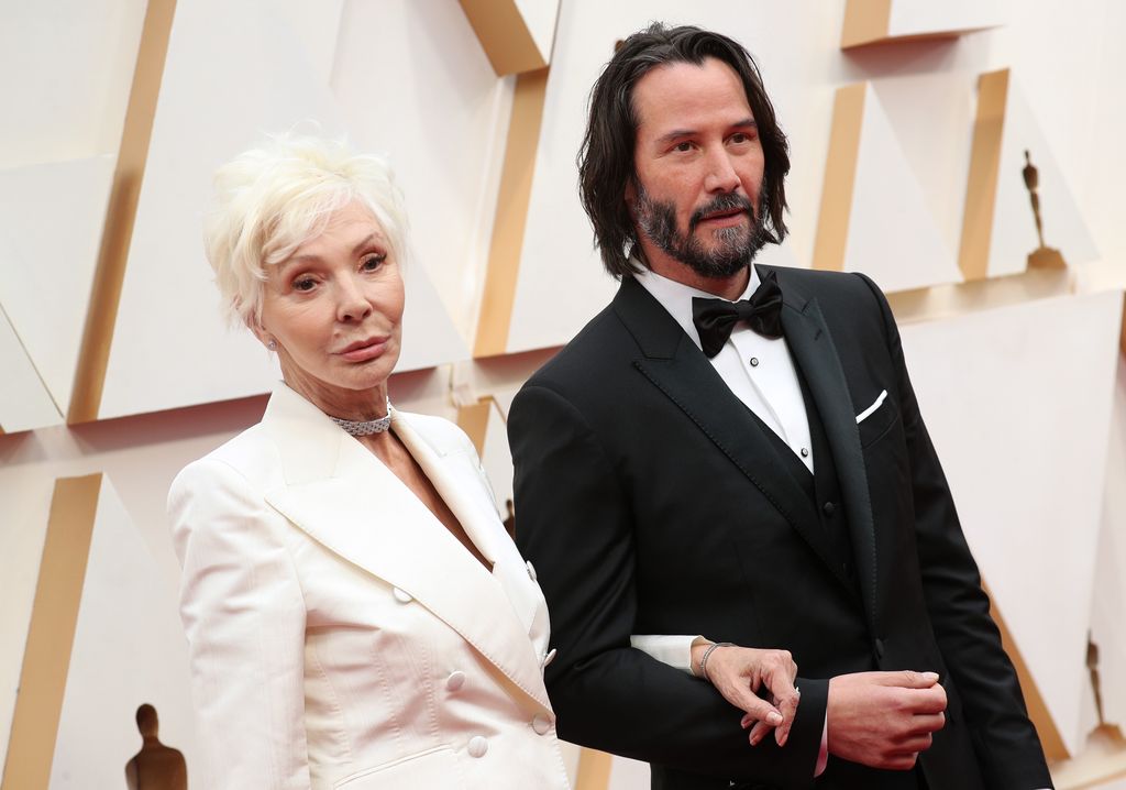  Keanu Reeves con su madre, Patricia Taylor