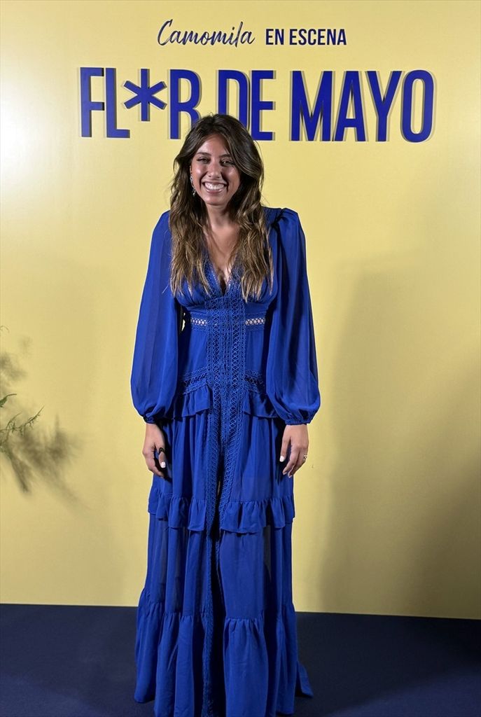 Marina Carmona en la fiesta de Eduardo Navarrete