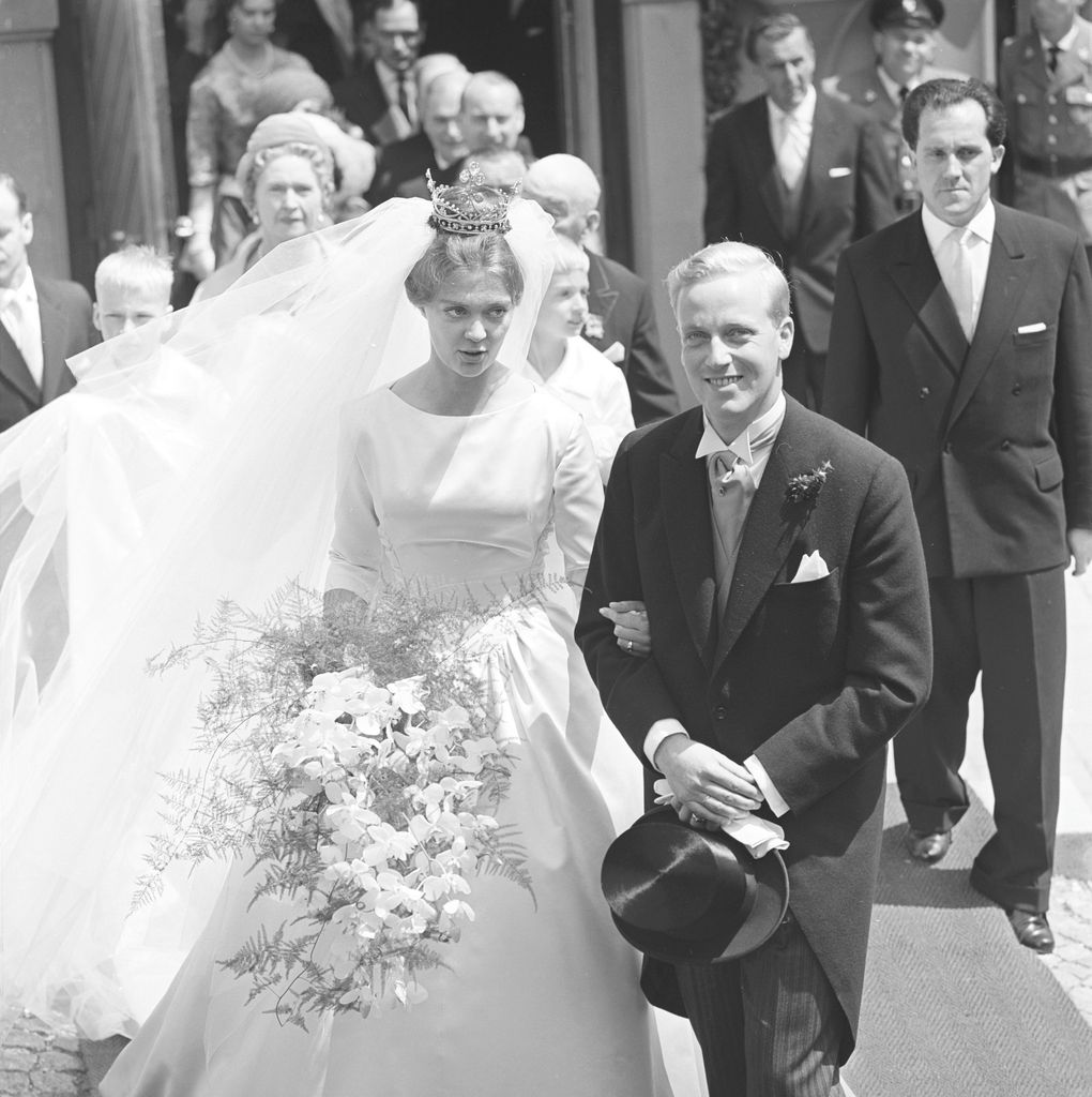 El vestido de novia de Birgitta de Suecia en su boda, que también llevó Desirée