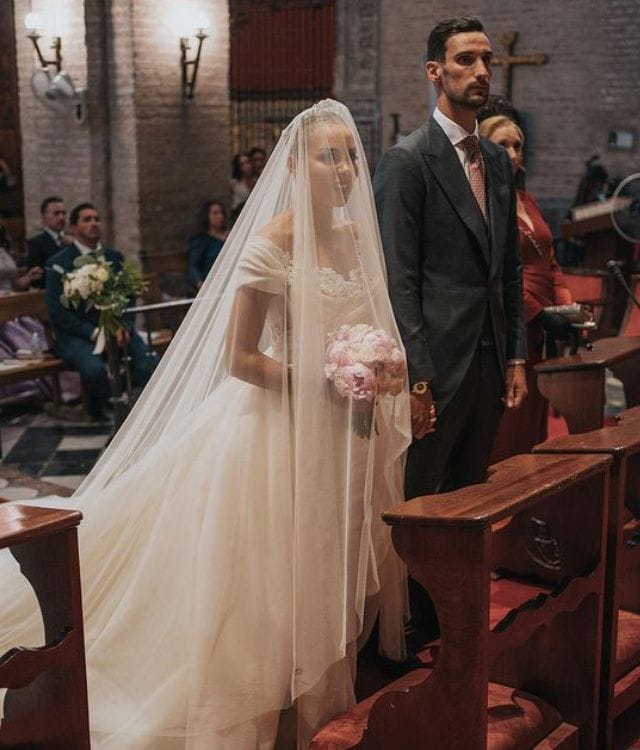 Alba Silva y Sergio Rico 