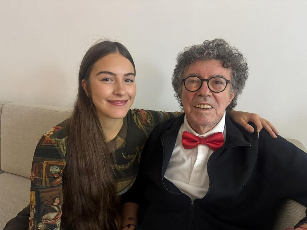 Fiorella y padre, Piero de Benedictis. 