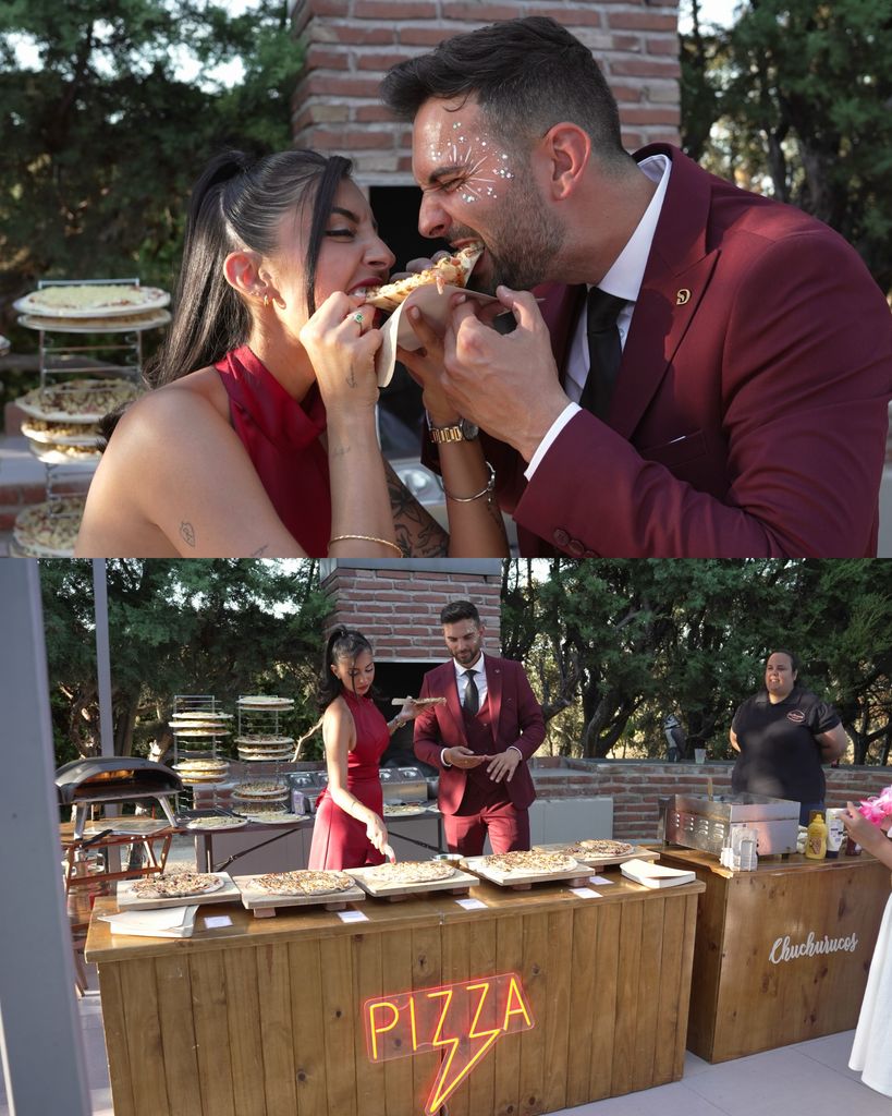 Marieta y Suso Álvarez, en su preboda