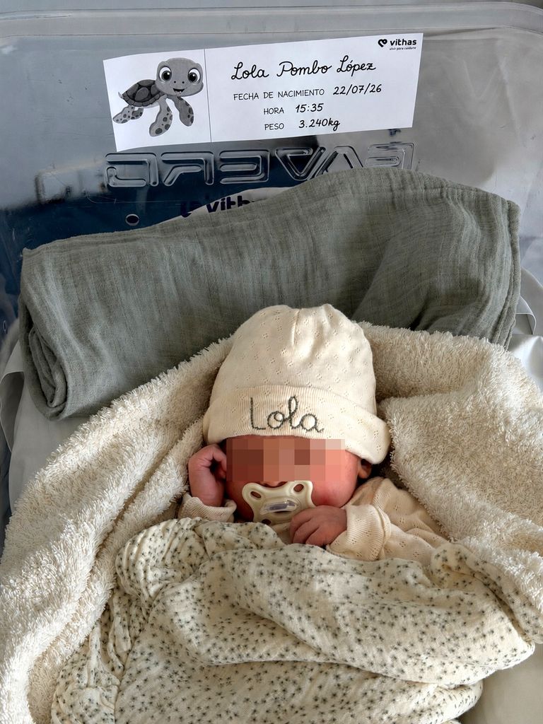 La pequeña Lola, el día que vino al mundo