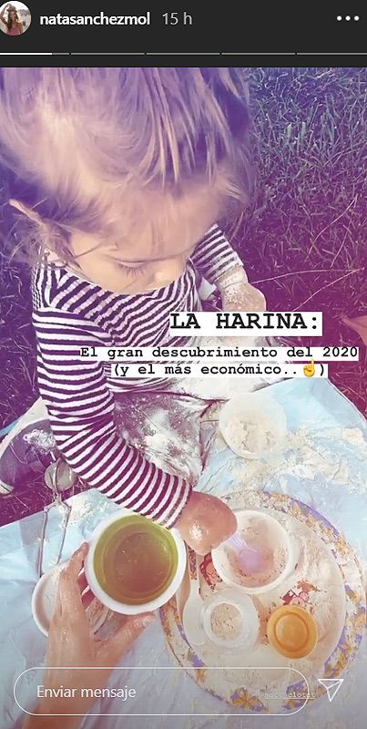 Lía, la hija de Natalia Sánchez