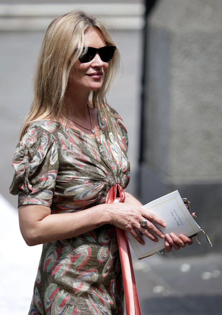 Kate Moss en la boda de Sassa de Osma