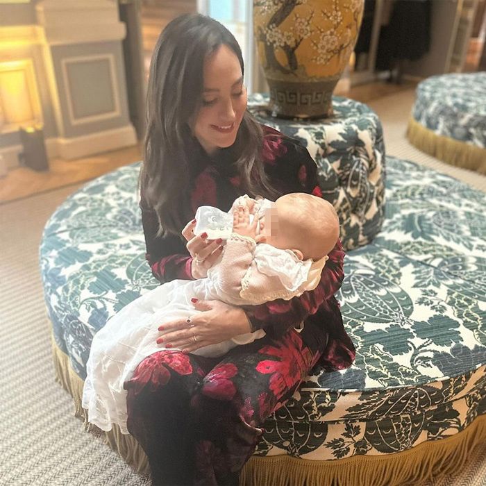 Tamara Falcó, pura ternura con Philippa, la hija de su primo Álvaro e Isabelle Junot
