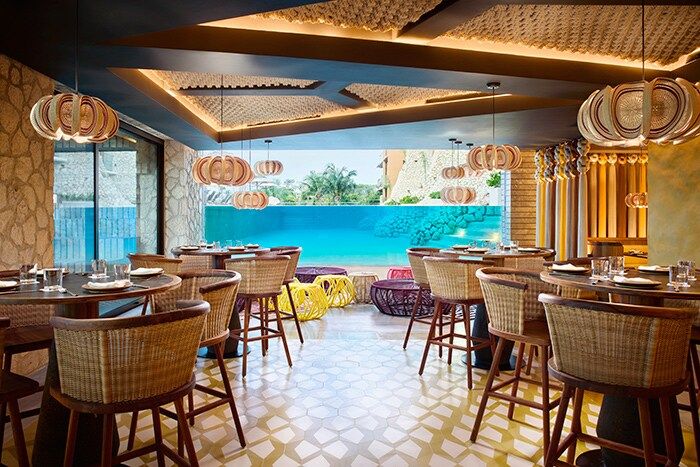 Uno de los rincones del exclusivo restaurante Kibi-Kibi. 