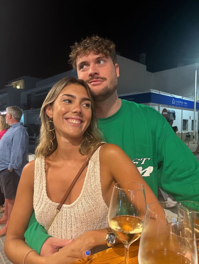 La pareja durante una de sus vacaciones en Zahara de los Atunes