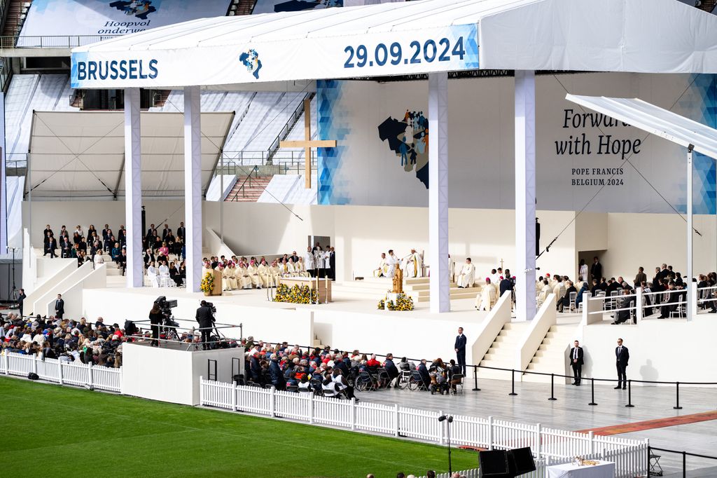 Papa Francisco en Bélgica