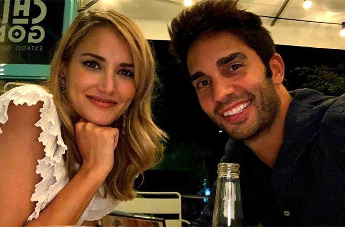 Alba Carrillo con Santi Burgoa