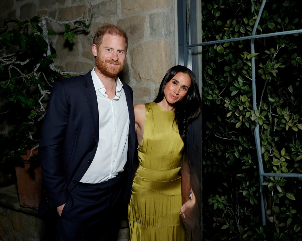 El príncipe Harry y Meghan Markle en Montecito.