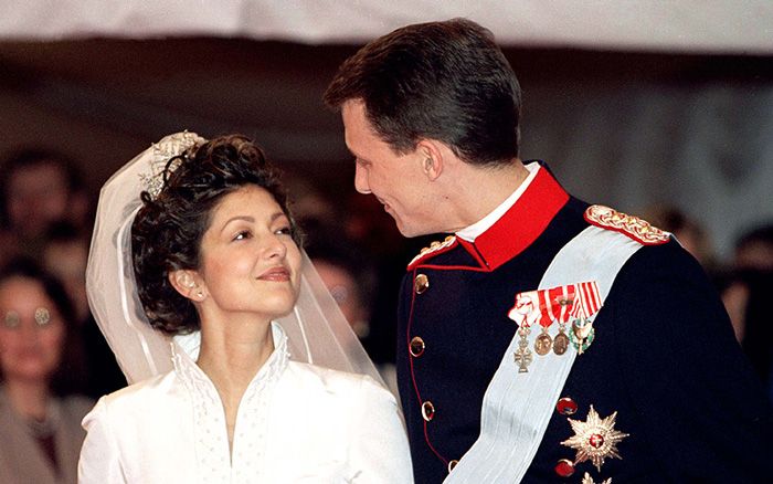 Primera boda de Joaquín de Dinamarca