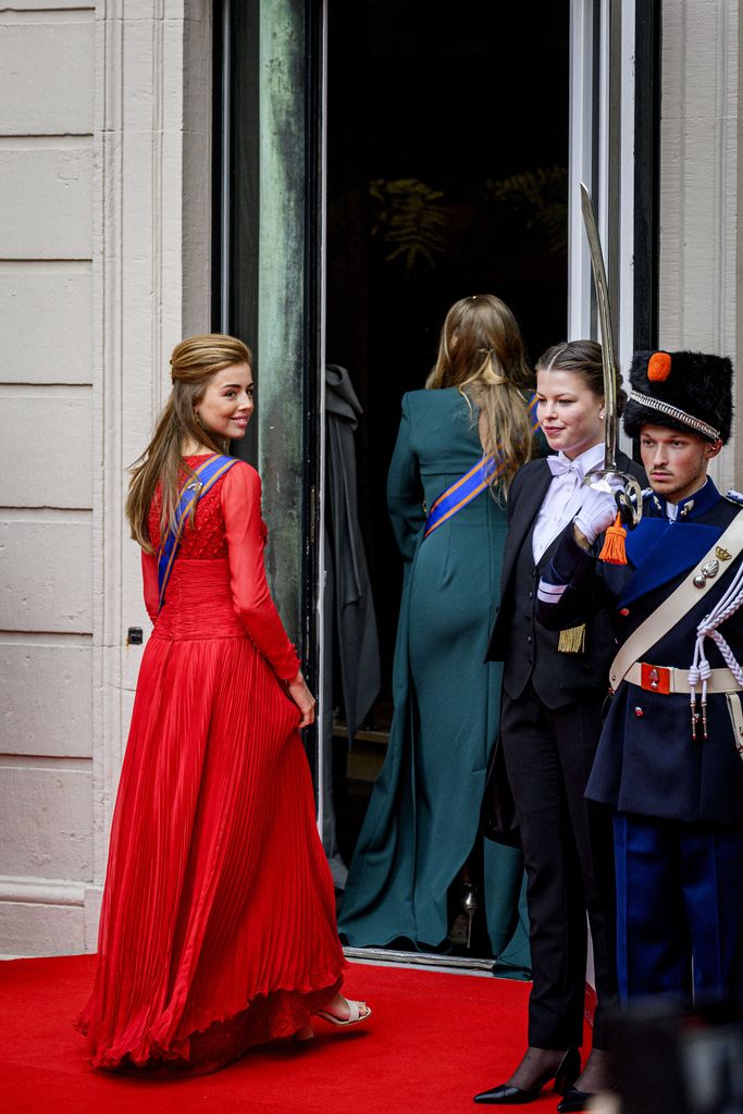 Amalia y Alexia de Holanda en el Día del Príncipe de 2024