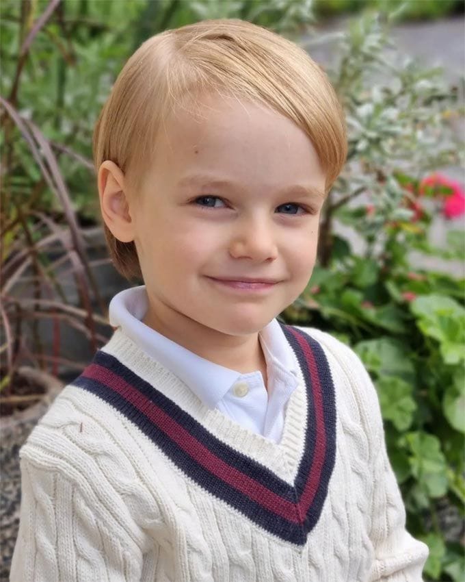 Sofia y Felipe de Suecia, su hijo Gabriel