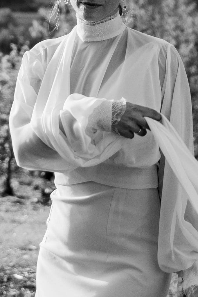 La novia del vestido sencillo y desmontable que vive en Córdoba