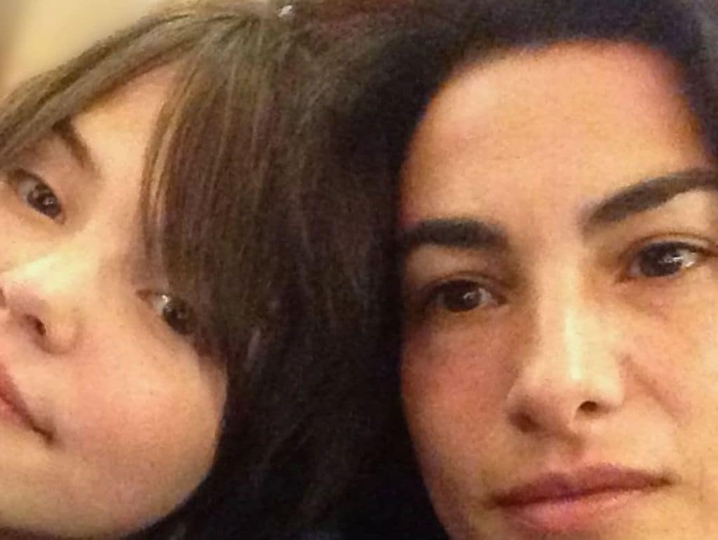 Bu Cuarón y su mamá, Annalisa Bugliani