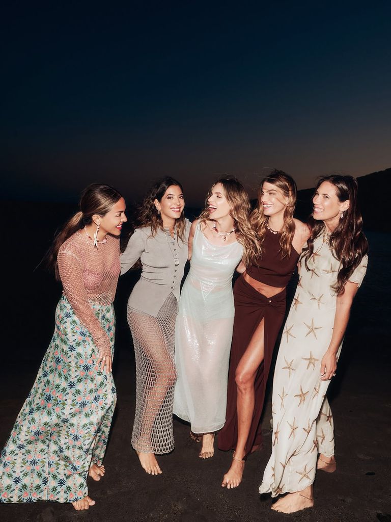 Tatiana Santo Domingo celebrando el cumpleaños de Eugenie Niarchos