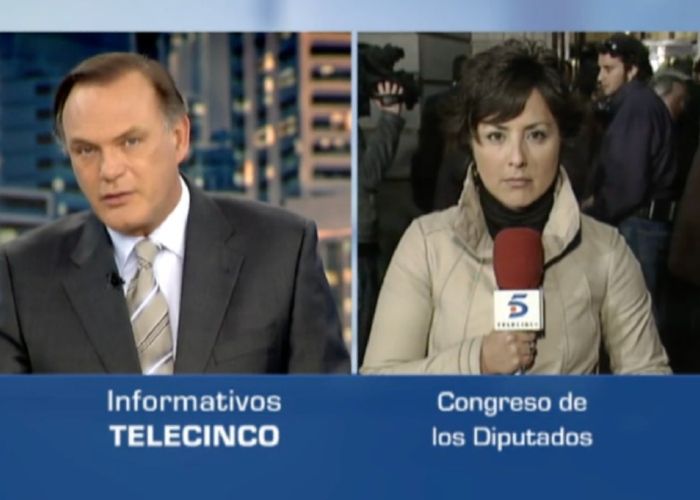 Sonsoles Ónega en su primera aparición en Telecinco 